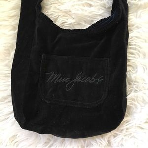 Marc by Marc Jacobs velvet pouch bag